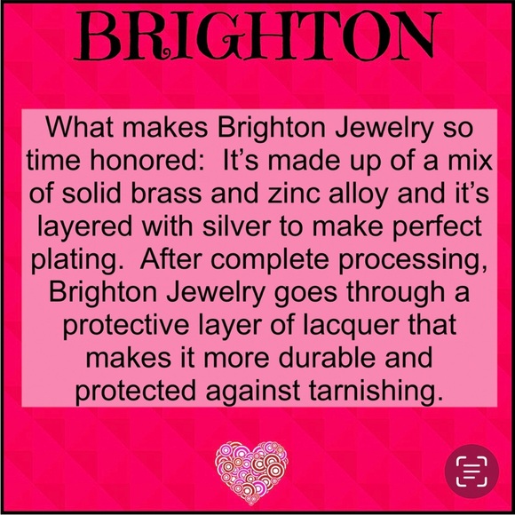 🩶 BRIGHTON BRACELET RETIRED BLACK & SILVER WITH STATIONS - Picture 9 of 15